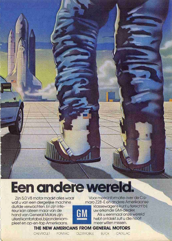 1982 Z28-E Belgium Ad