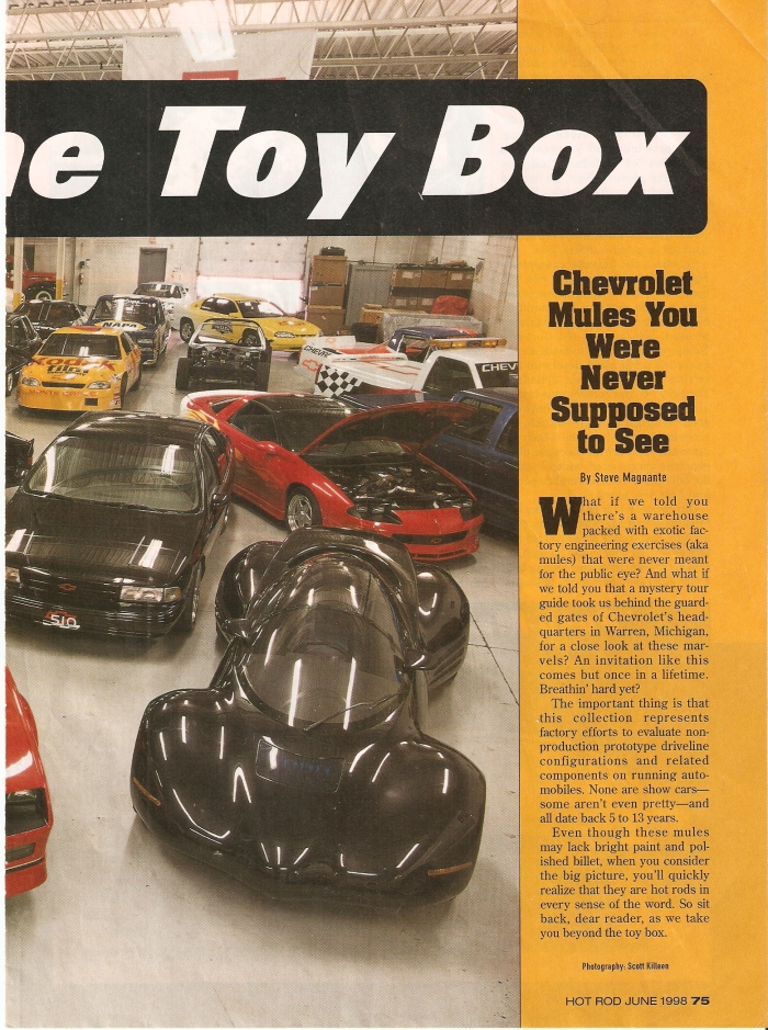 Beyond the Toy Box - Hot Rod - June 1998