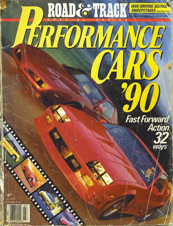 Road & Track - 1990 Performance Cars - Firebird Formula & Camaro Z28