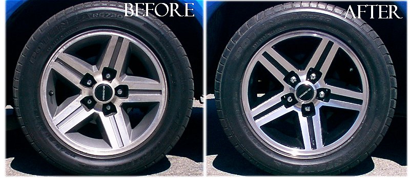 How to Take The Clear Coat Off of Your Rims and Polish Them