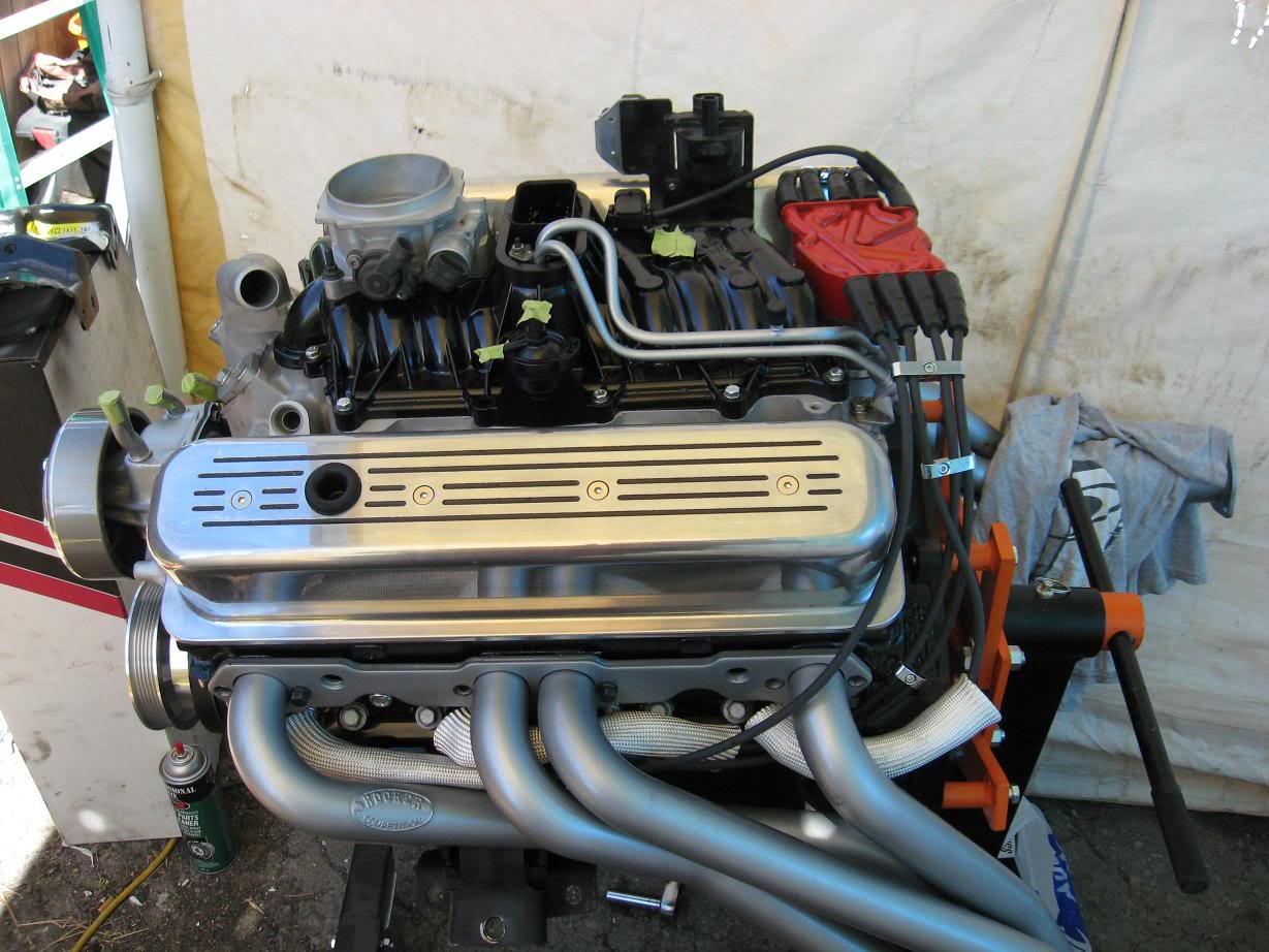 This is the older 350 based engine with 4 bolt main truck engine, NOT the n...