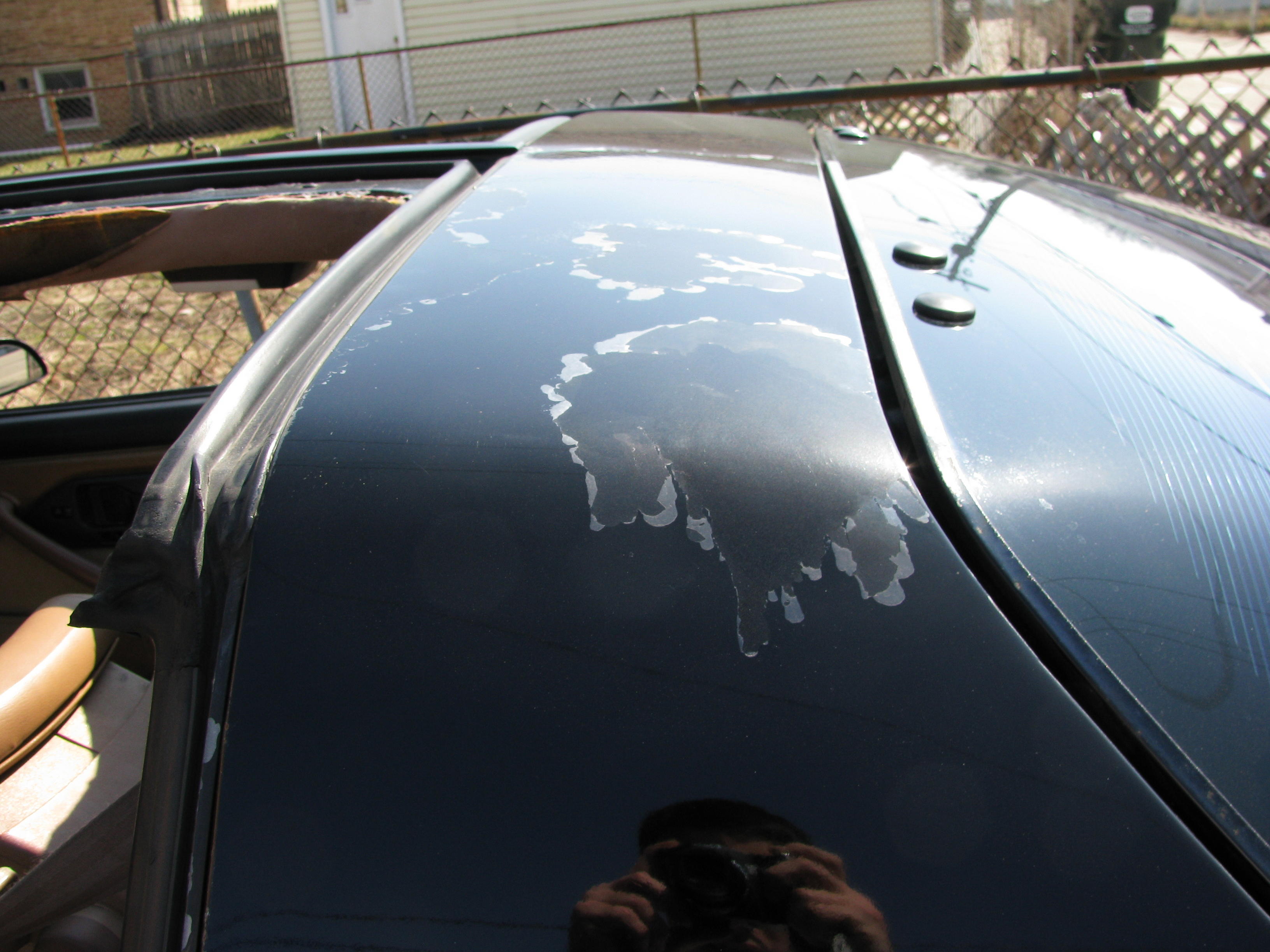 Is there a product out there to help the clear coat on my car from peeling  and flaking like it is? With it being black it's very noticeable. What can  I do