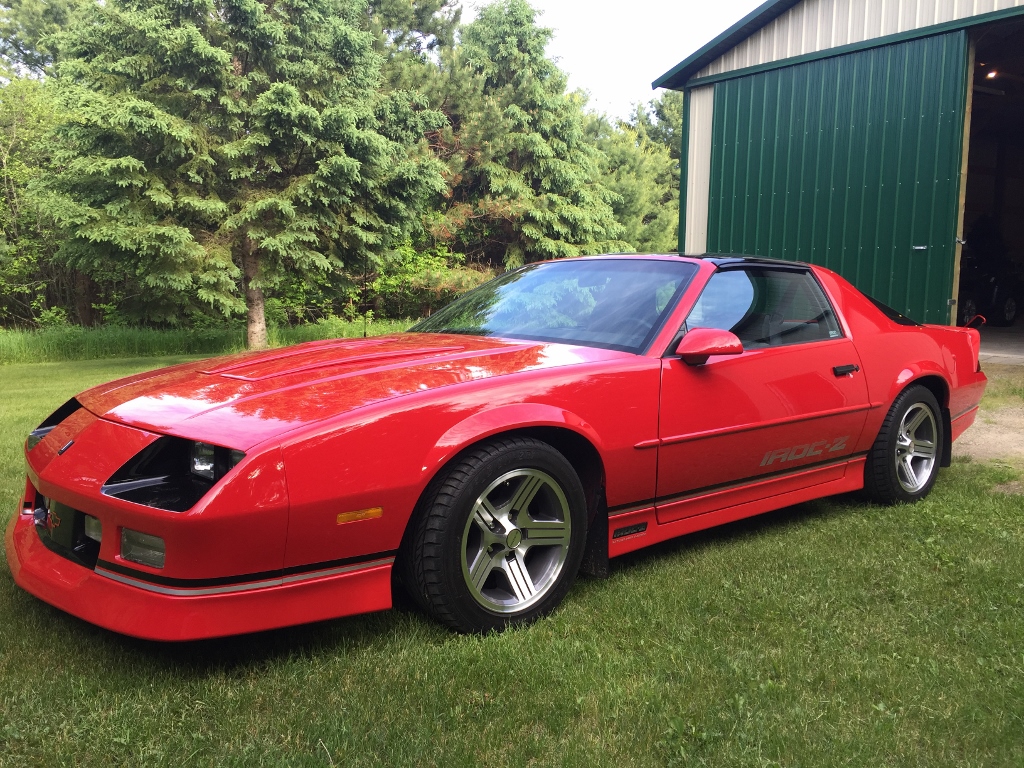 MN 1988 IROC-Z for sale.