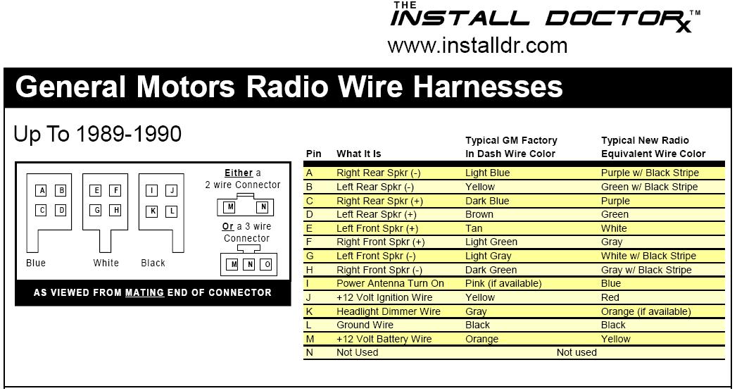 Car Stereo Wire Harness Matching : 32 Wiring Diagram 