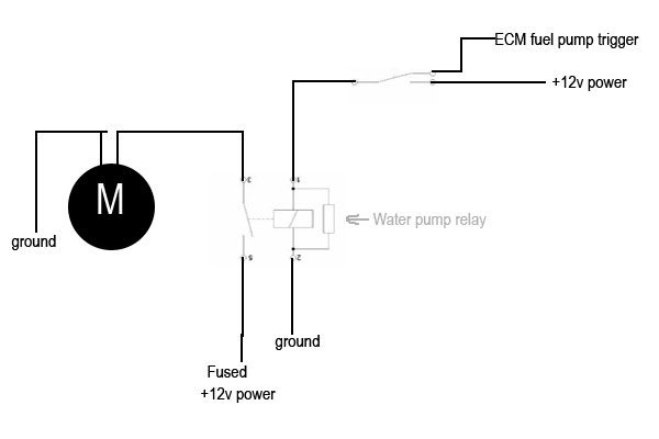 Electric Water Pump Relay Wiring Diagram