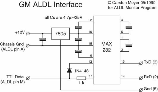 aldl connector wiring