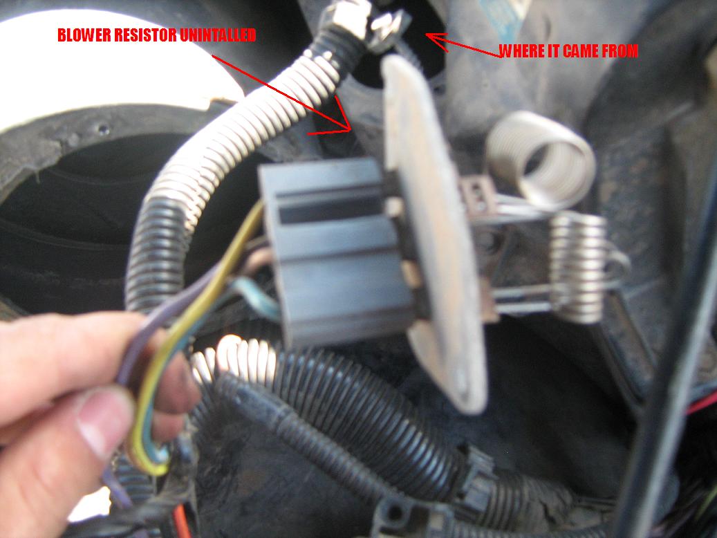 2004 Chevy Silverado Blower Motor Resistor Wiring Diagram from www.thirdgen.org