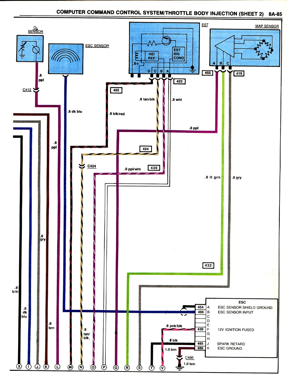 Need 1983 CrossFire diagrams, please - Third Generation F ... 1982 corvette ecm wiring diagram 