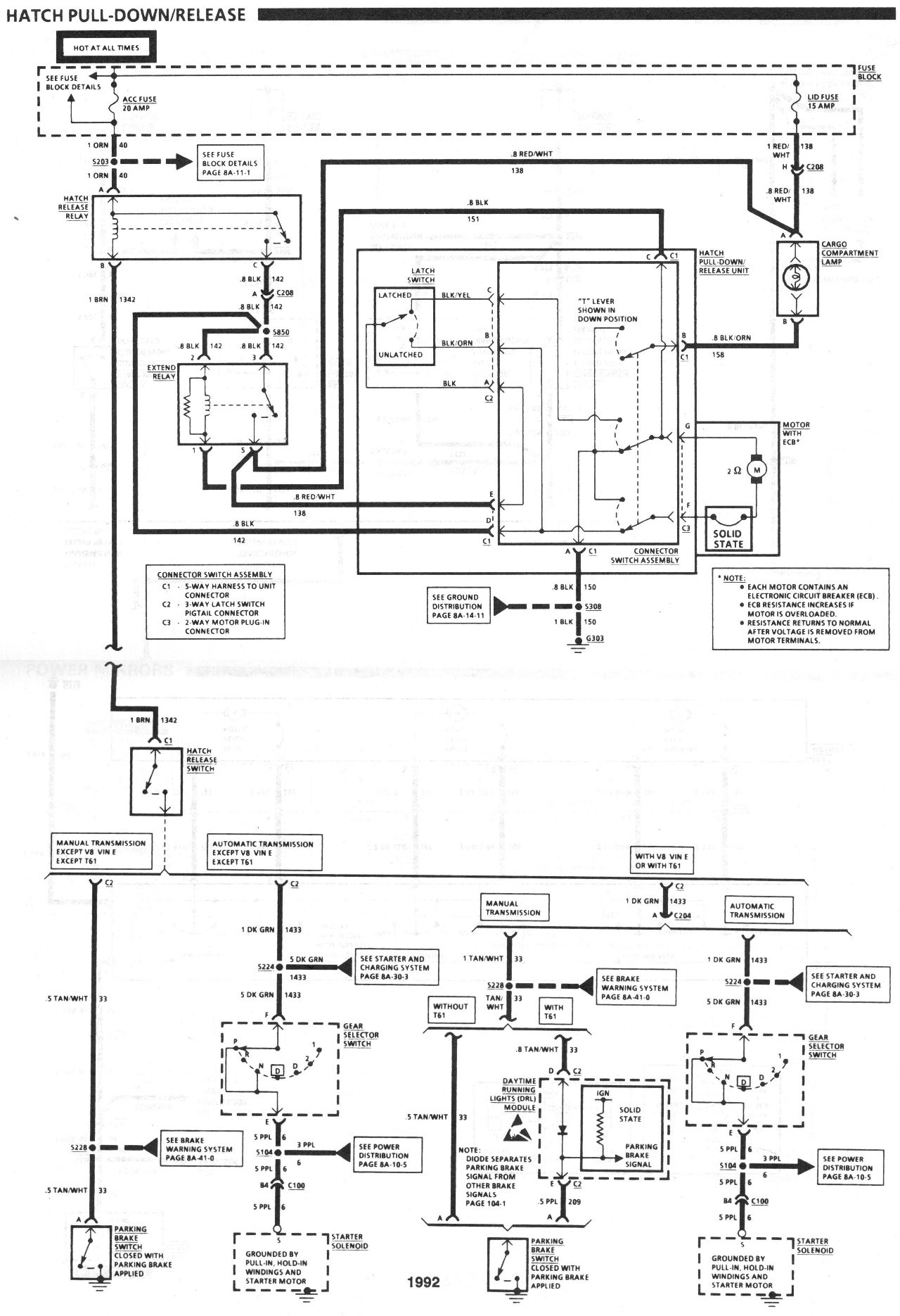 91-92 Hatch Wiring Diagram Needed
