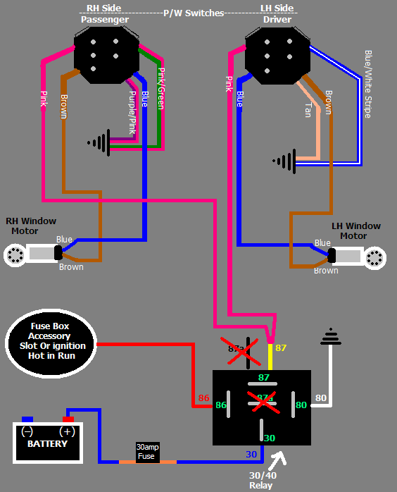 Wiring Diagram Power : | Repair Guides | Seat (2003) | Power Seat