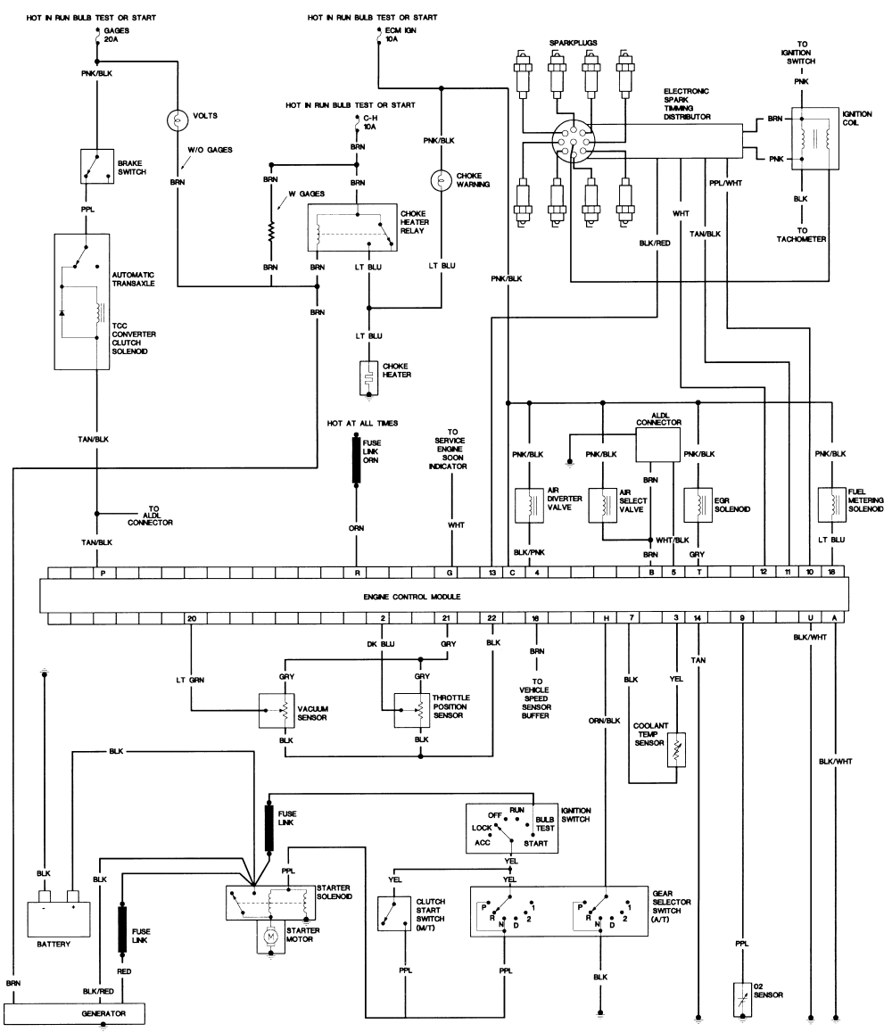 82 trans am transmission wiring question.. anyone have a wire diagram