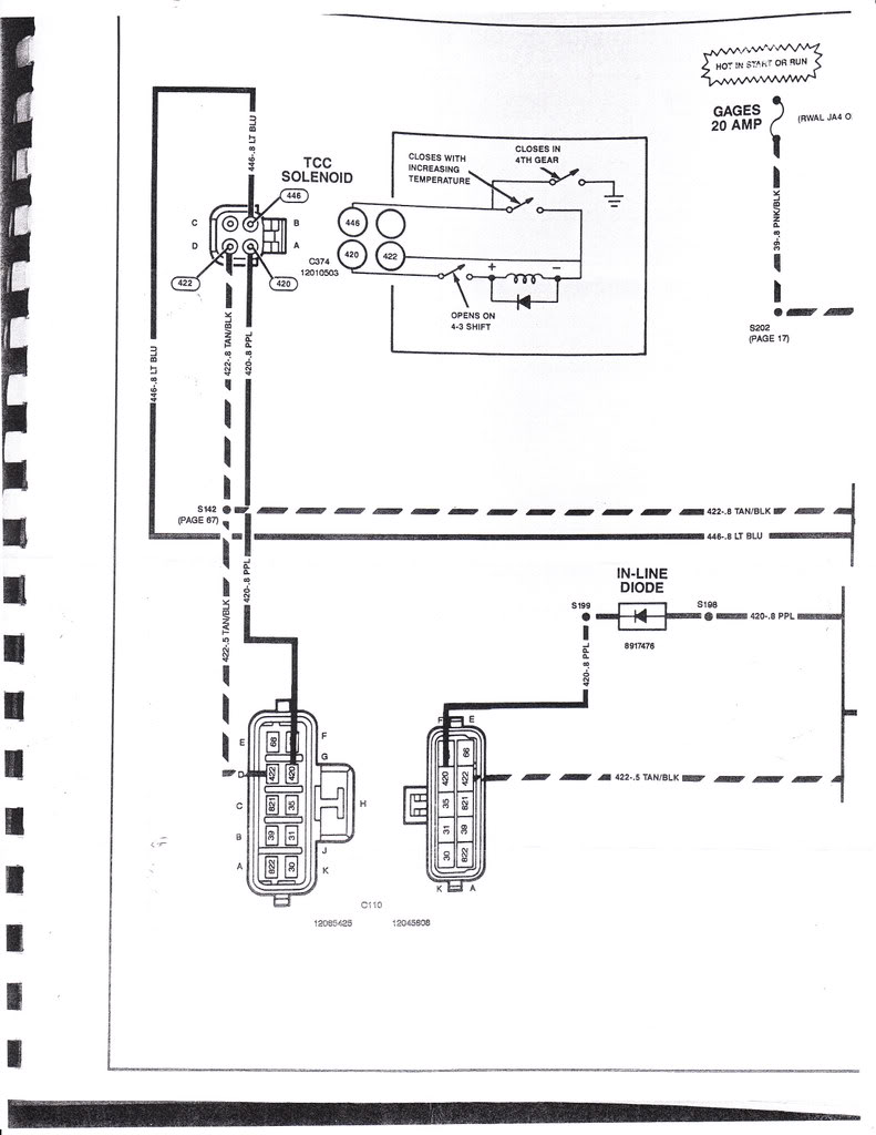 82 Trans Am Transmission Wiring Question   Anyone Have A