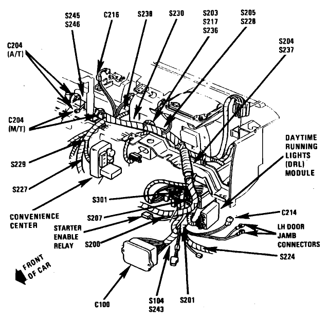 Horn Location 1992 Camaro Engine Diagram - Wiring Diagram 92 Corvette Fuel Pump Relay Location