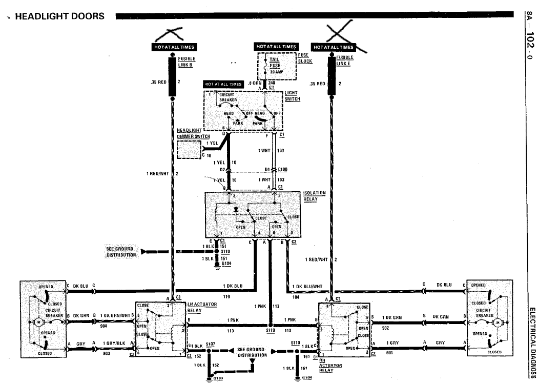 isolation relay - Third Generation F-Body Message Boards 86 camaro headlamp wire diagram 