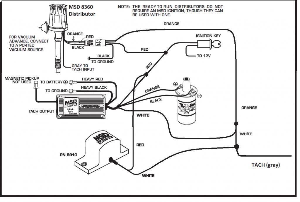Msd Tach Adapter Wiring Diagram from www.thirdgen.org