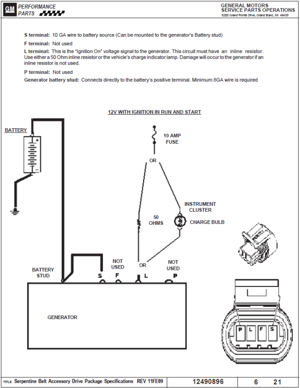 Alternator Exciter Wiring Diagram from www.thirdgen.org