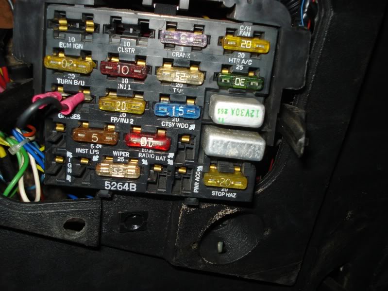 Anything look funny about my fuse box?? - Third Generation ... 81 gmc starter diagram 