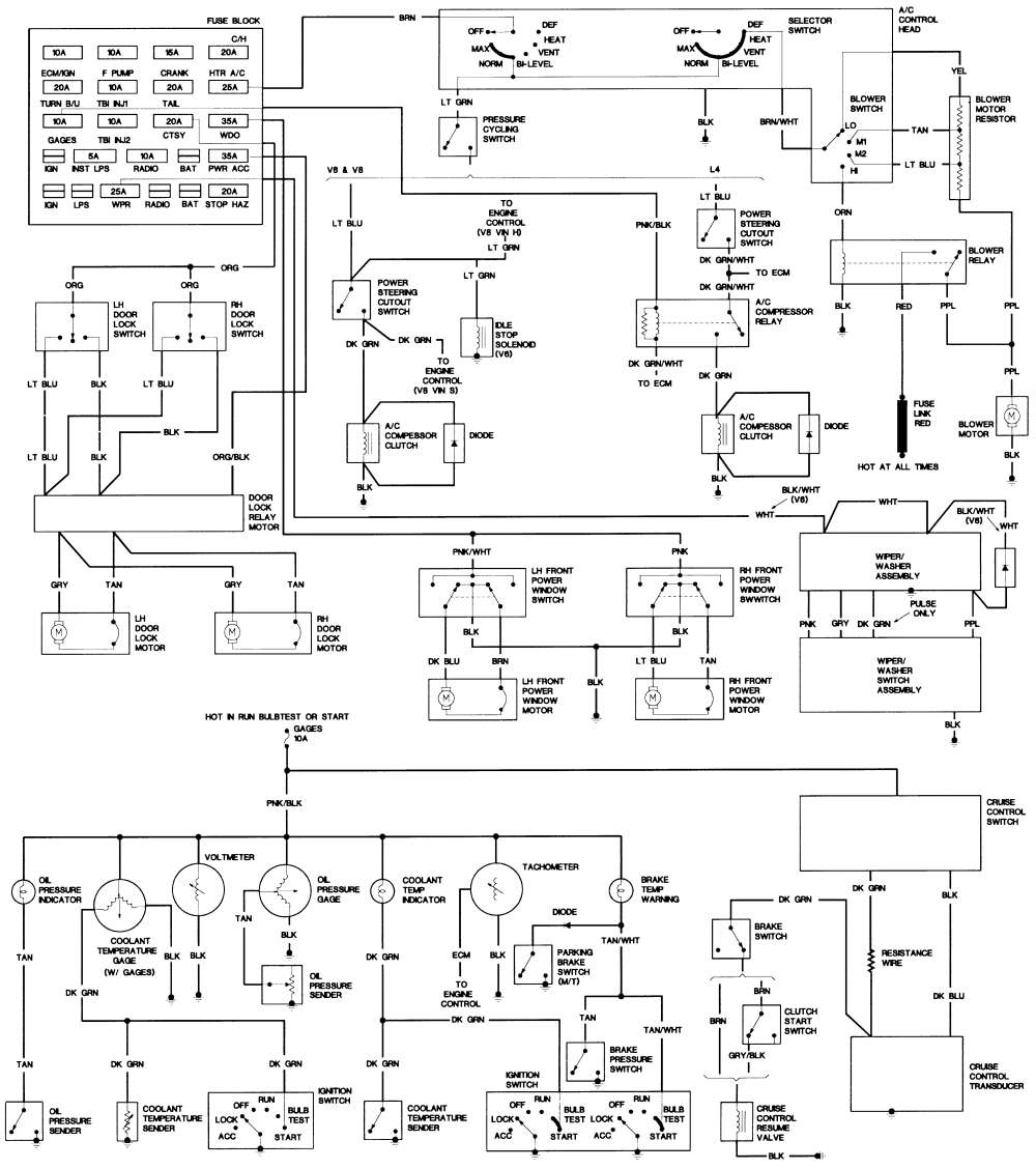 Green wire coming out behind engine near heater box ... 1980 chevy ignition module wiring diagram 