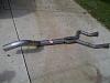 My exhaust fab! - Long tube headers and lots of ground clearance!-y-pipe-no-muffler.jpg