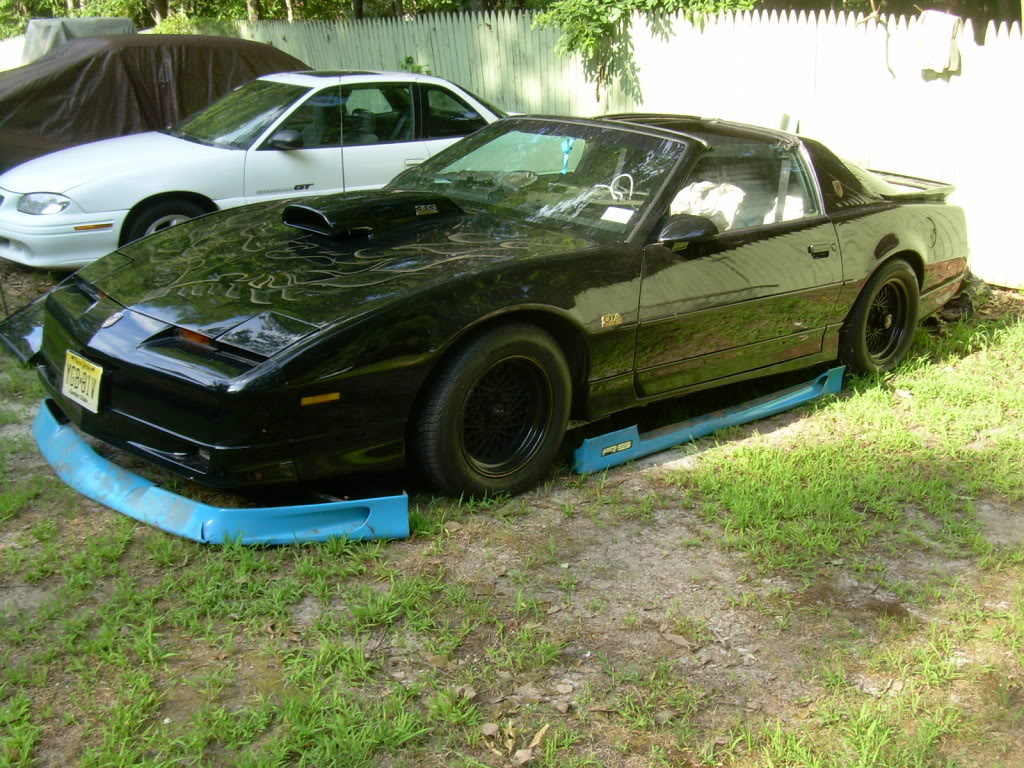 Trans Am Camaro Body Features Combined Third Generation.