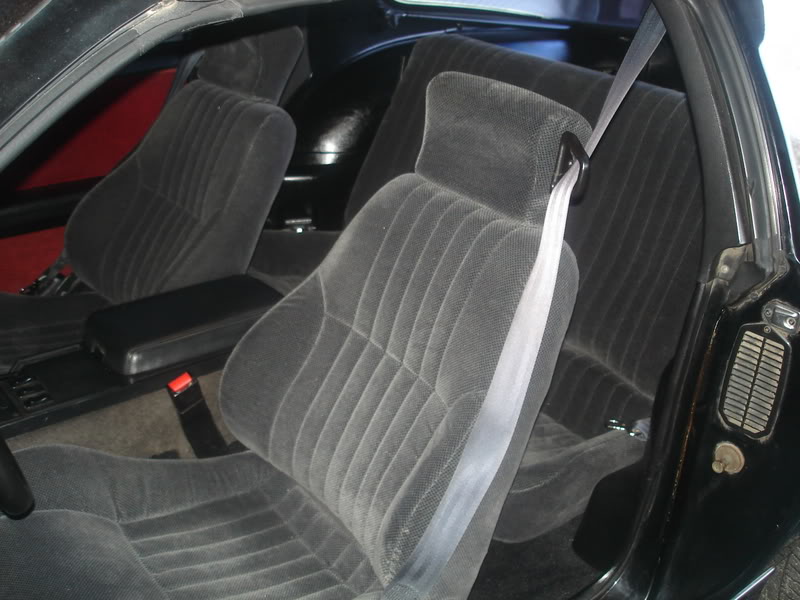 85-92 Camaro Firebird Seat Belt Bolt Cover Gray