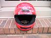 F/S RACING VINTAGE HELMET/ Size 7 5/8&quot;-7 3/4&quot; XL/ Bright RED-Like New!-p1010003-4-.jpg