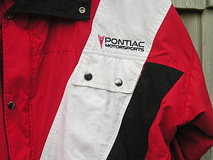 PONTIAC MOTORSPORTS JACKET-SIZE XL-TRI COLOR-MADE IN U.S.A.-EXCELLENT CONDITION-VHTF-p1010169.jpg