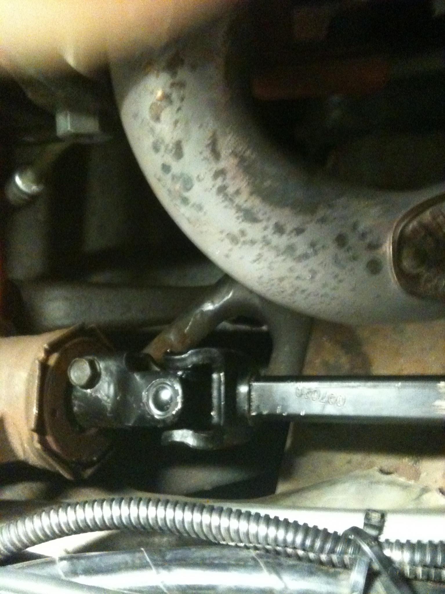 Installing a Jeep Steering Shaft & Astro Van Bearing: A How-To - Third  Generation F-Body Message Boards