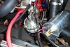 Drilled hole in gas tank for 90 degree fuel fitting, now I can't run a muffler?-c-documents-settings-owner