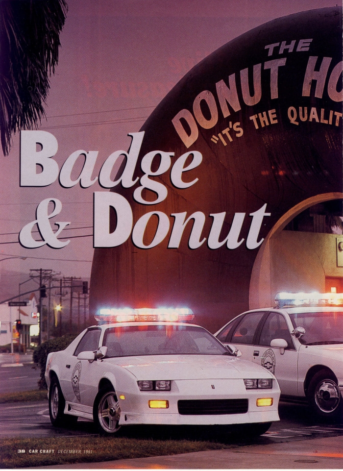 Badge and Donut Car Craft December 1991