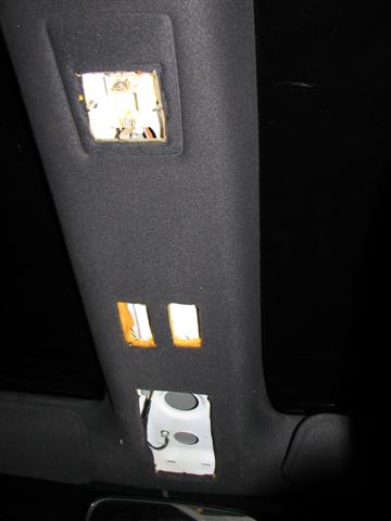 Step by Step Overhead Console Installation