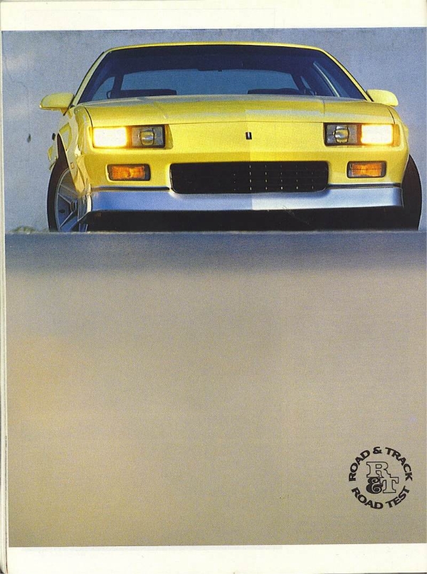 Road & Track - 1988 Camaro Sport Coupe
