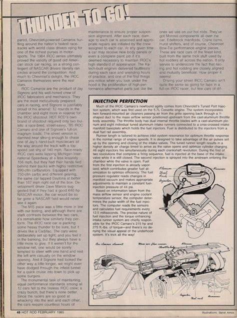 Thunder to Go Hot Rod February 1985